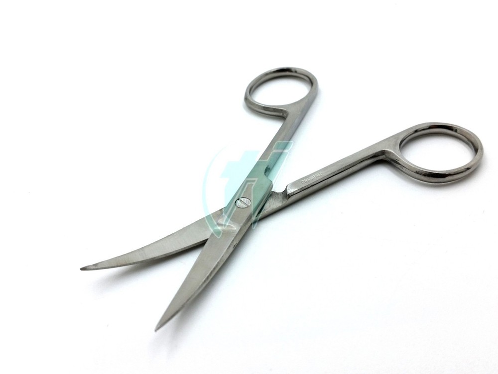 1 OPERATING DISSECTING SCISSORS 4.5" CURVED SHARP SHARP TIP SURGICAL