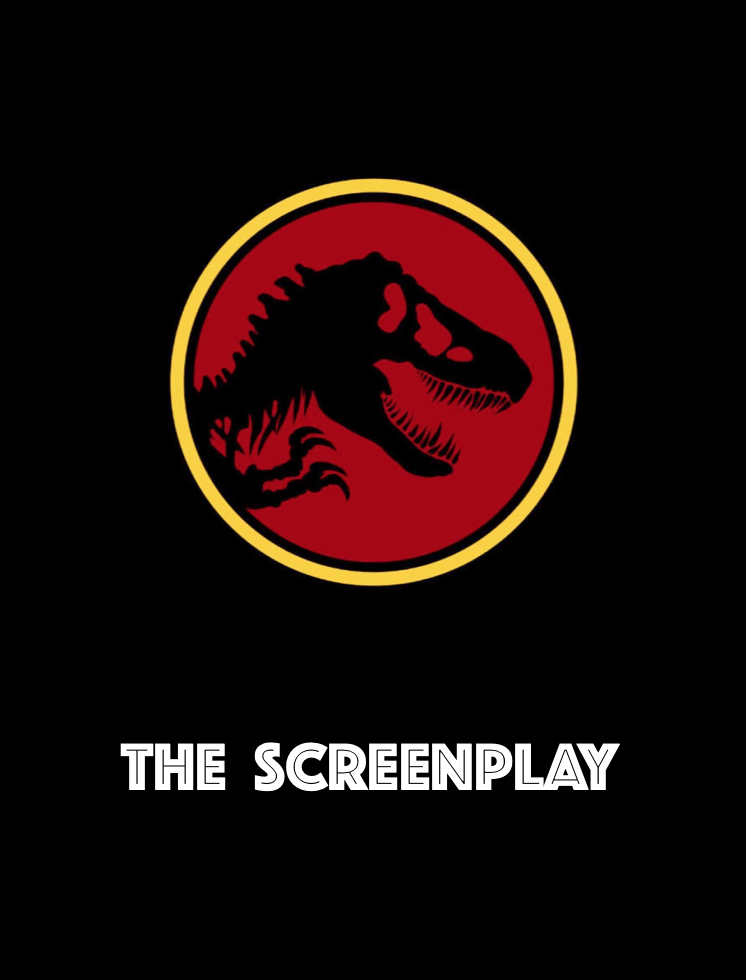 Universal™ JURASSIC PARK (1993) Rare Script MICHAEL CRICHTON Original Screenplay