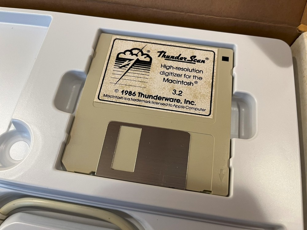 Boxed ThunderScan for ImageWriter, Opened but Never Used!