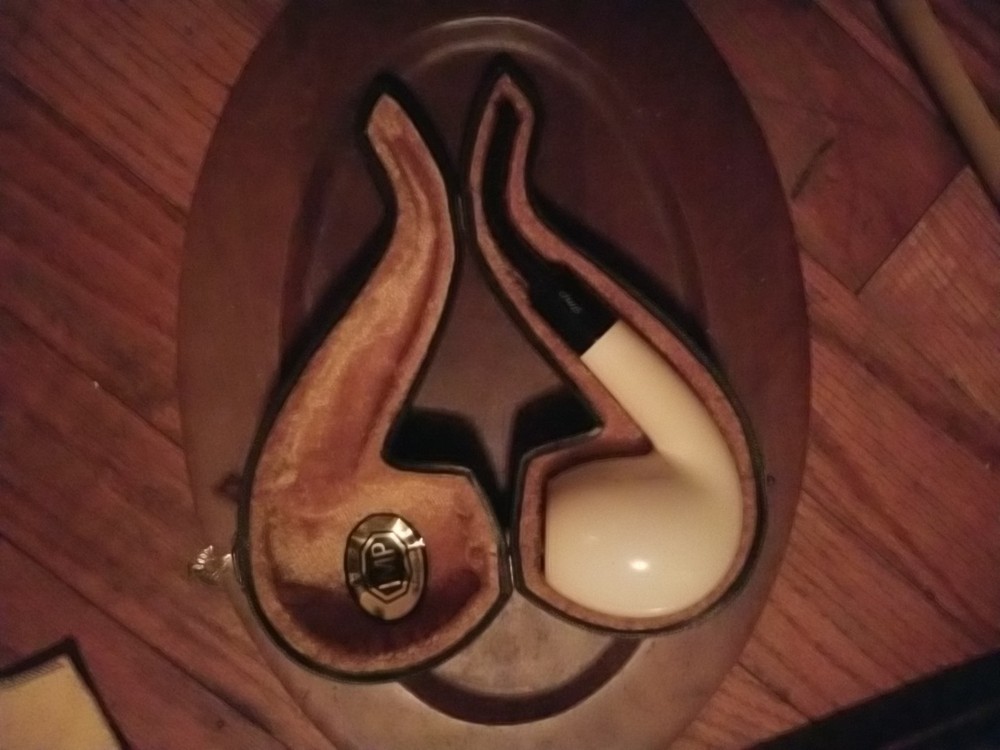 IMP Block Meerschaum Pipe 9mm