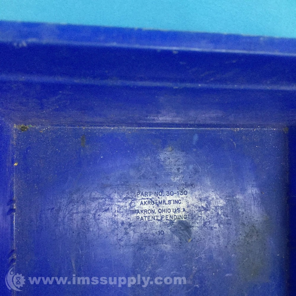 Akro Mils 30-130 Blue Akrobins Storage Bin USIP