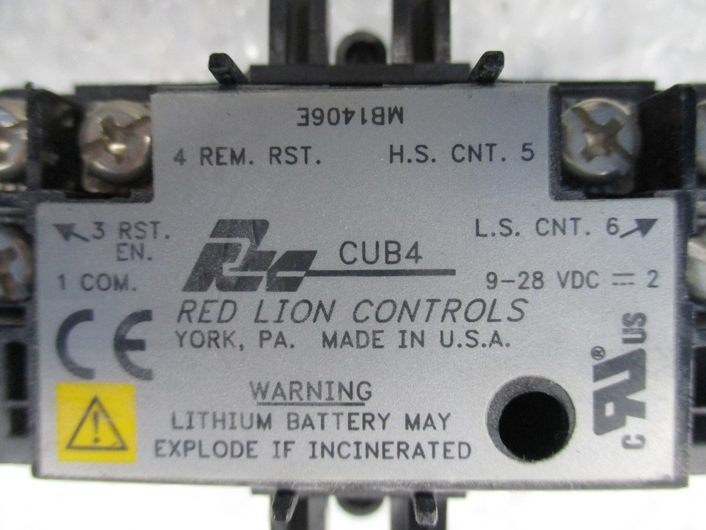 RED LION CONTROLS CUB4 PANEL METER NSNP