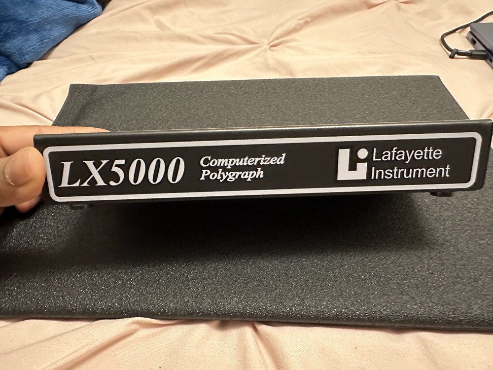 Barely Used LX5000 Computerized Polygraph Lafayette Instrument