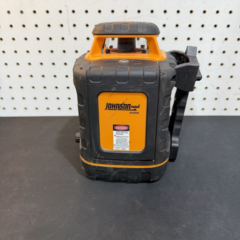 Johnson 40-6539 Rotary Laser Level Head Unit Only Powers On AS-IS