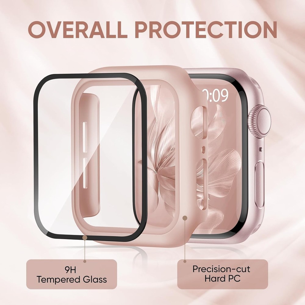 Nylon Elastic Strap Compatible with Apple Watch Series 7 44mm