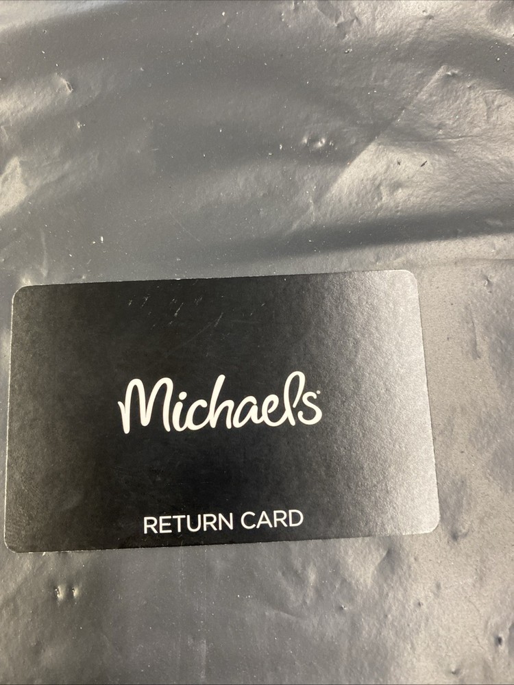 New Michaels Gift Card $119.73 Value