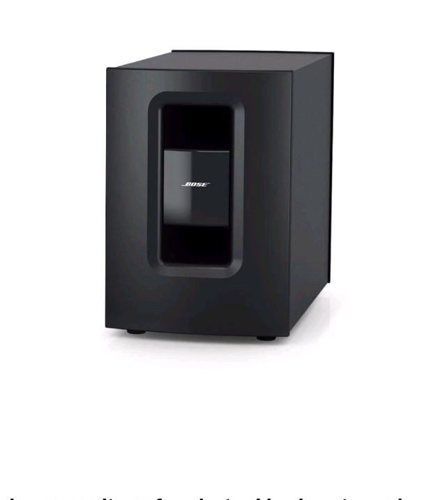Bose SoundTouch 130 Home Theater System - Black