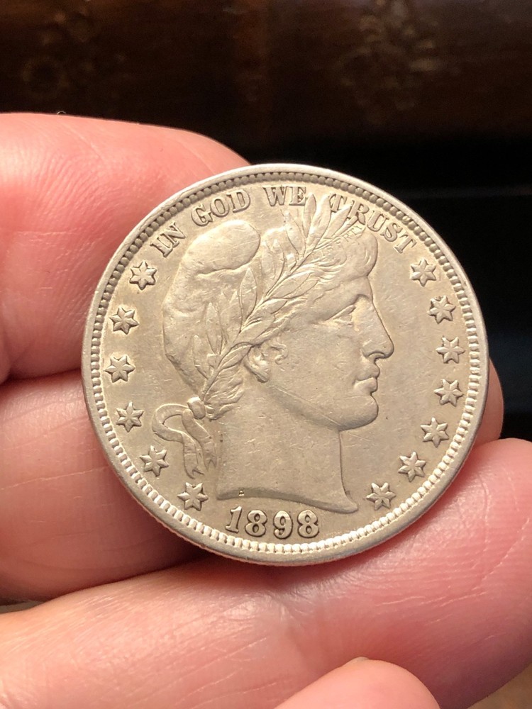 1898 Barber Half Dollar