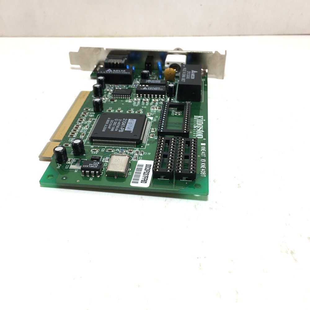 Kingston EtheRx PCI Ethernet Adapter KNE40BT instructions drivers diskettes