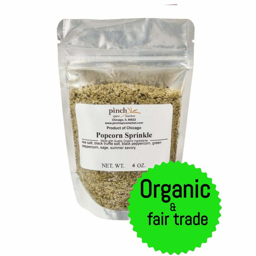 Popcorn Sprinkle | Black Truffle & Sage Popcorn Salt
