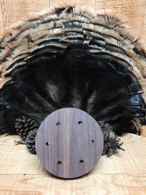 1-Ready to Customize Walnut Turkey Call Pot Unfinished