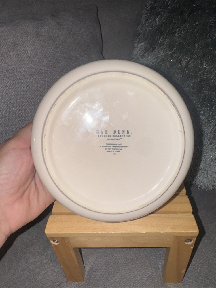 Rae Dunn TEA CANISTER No Lid