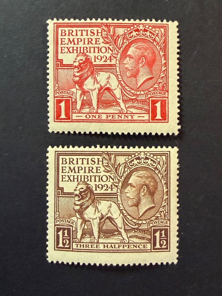 Great Britain # 185 - 186 MLH Scott Value $ 23.00