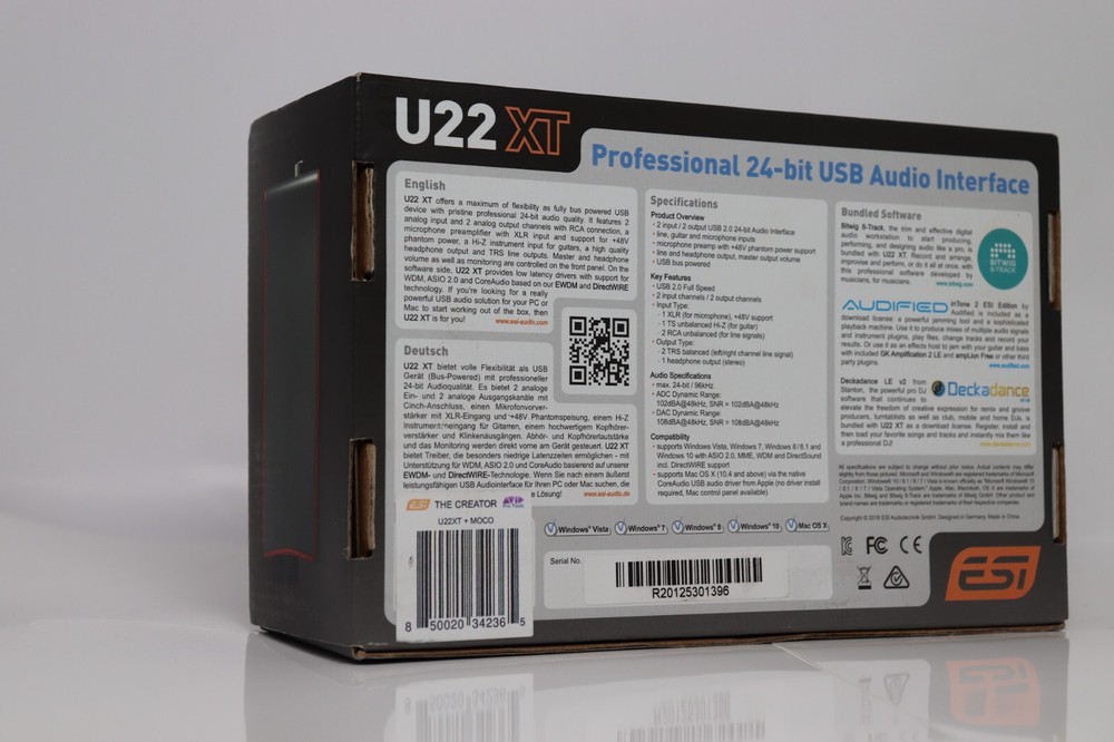 ESI Audio The Creator Recording Bundle