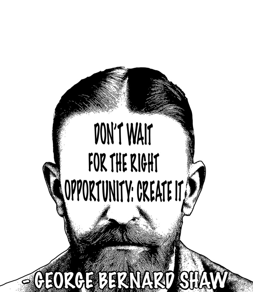 George Bernard Shaw Quote Stickers