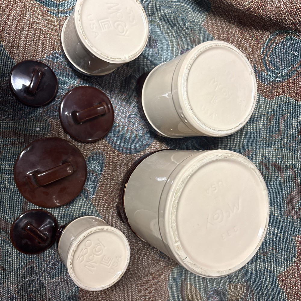 McCoy Vintage Pottery Brown