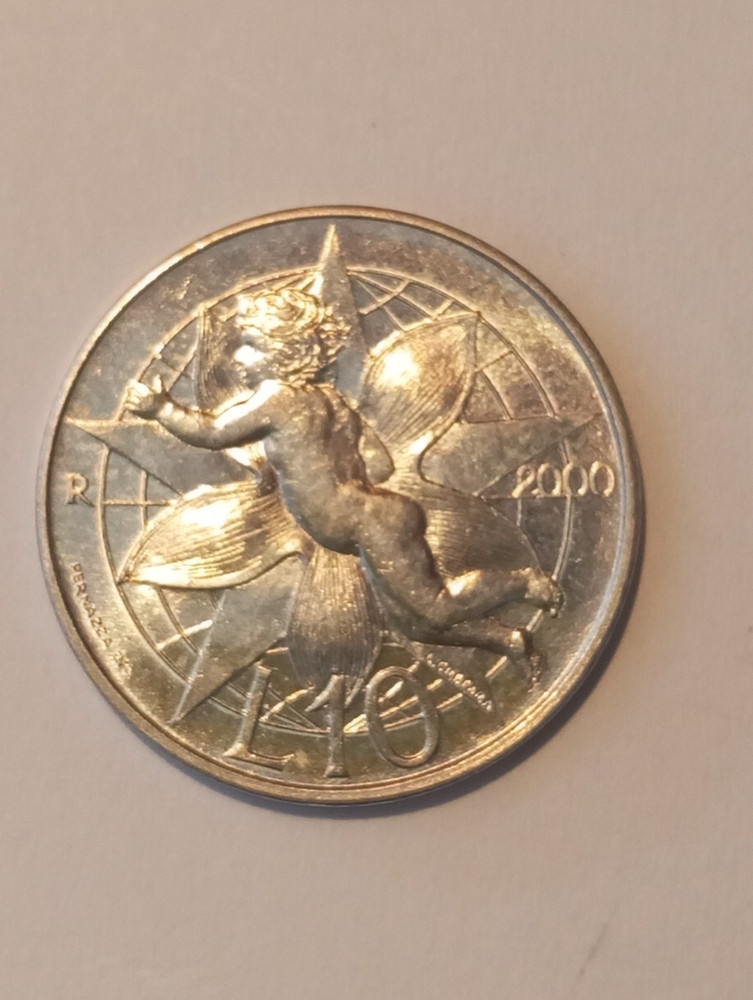 San Marino 10 Lire 2000 Amore BU