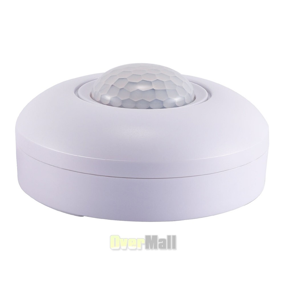 US Surface Mount PIR Ceiling Occupancy Motion Sensor Detector Light Switch 360°