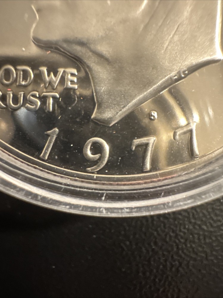 1977 S Deep Cameo Gem Proof Eisenhower Ike Dollar CN-Clad-Capsule