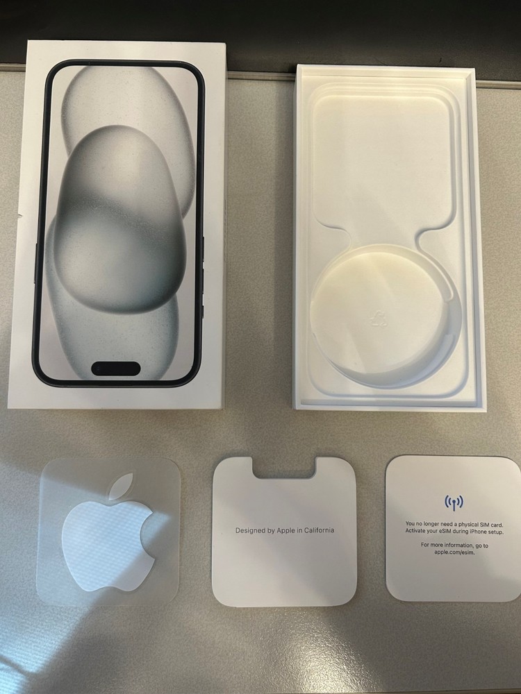 iPhone 15 BOX ONLY - EXCELLENT CONDITION