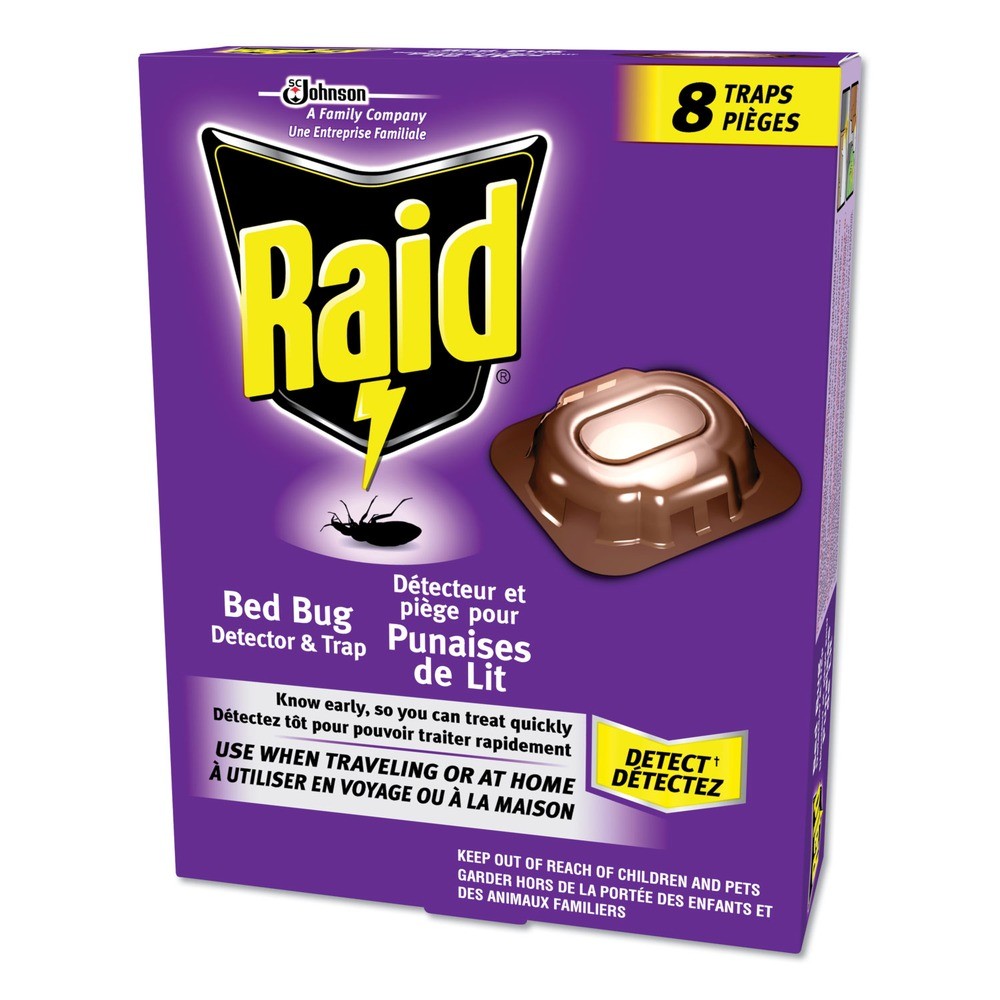 Raid 674798 0.19 lb Bed Bug Detector and Trap New