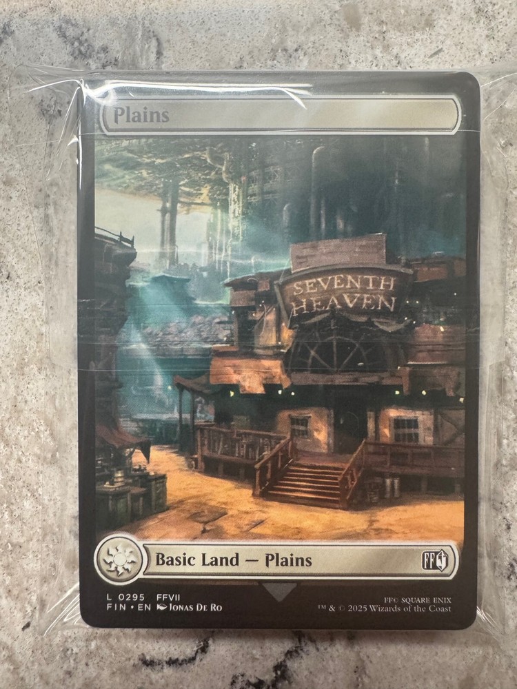 Magic Final Fantasy Plains x50 - Assorted Art - FIN MTG