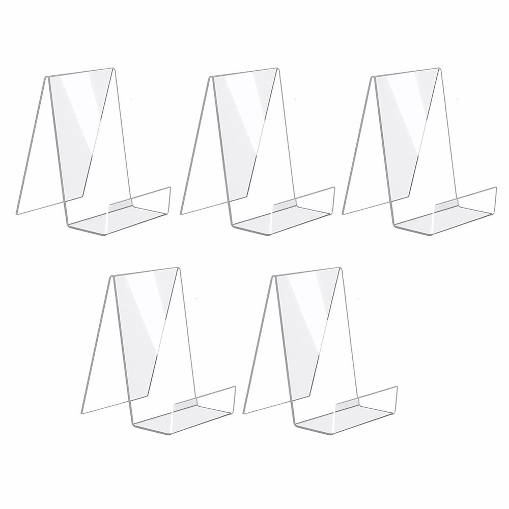 Practical Book Display Stand Bookshelf Brochures CDs Pictures Vertical