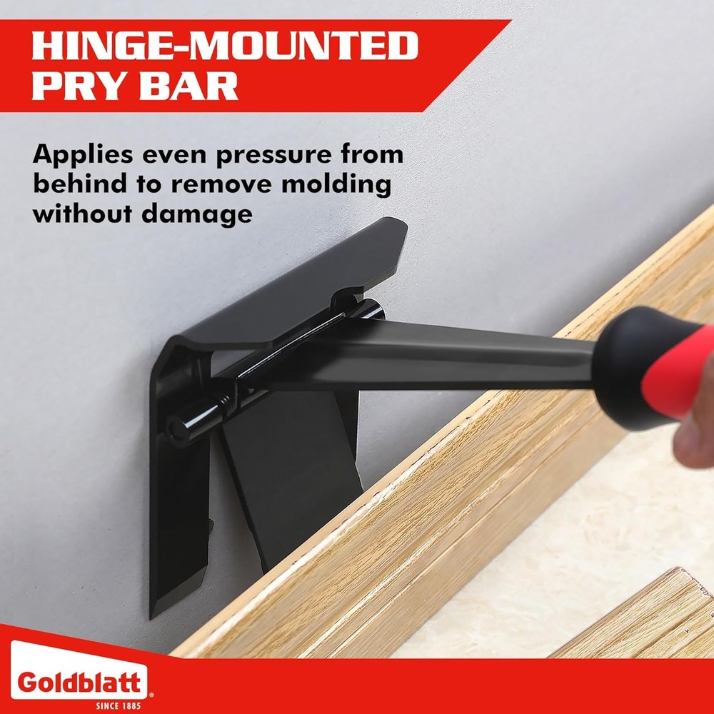 Goldblatt Trim Puller, 4-Inch Tile Removal Multi-Tool for Commercial Work & Home