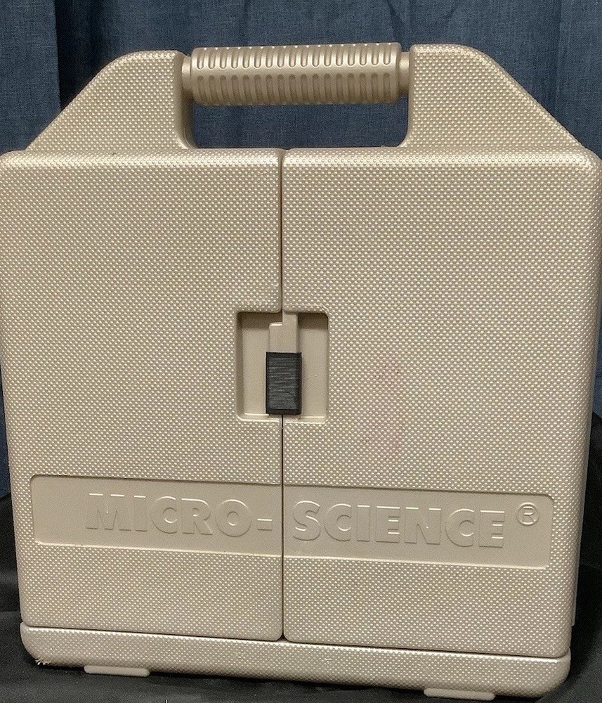 Vintage Complete Microscope Kit In Case