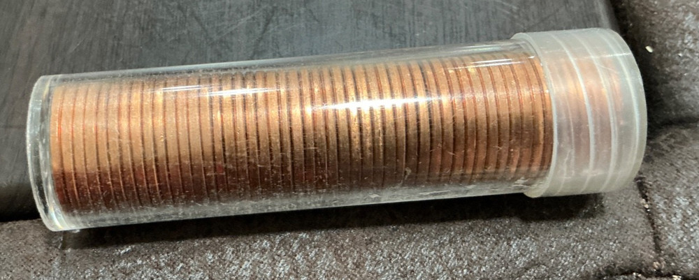 1974-D Uncirculated Lincoln Memorial Cent roll