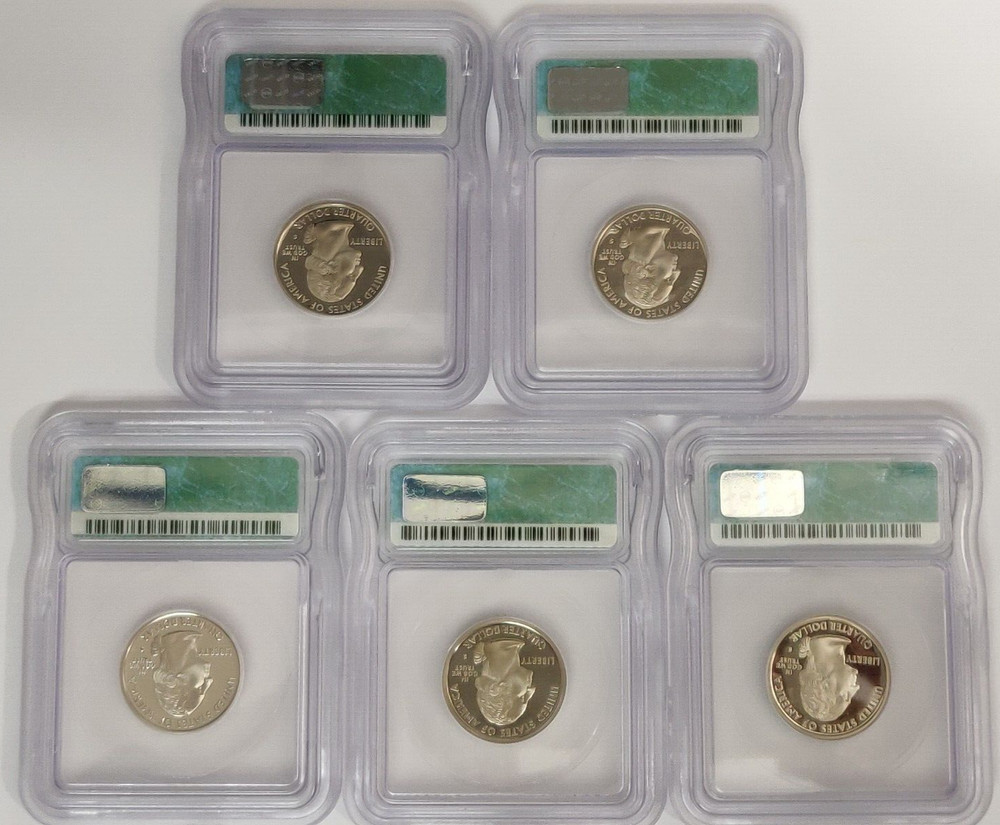 2004-S PROOF STATE QUARTERS SET ICG PR 70 DCAM