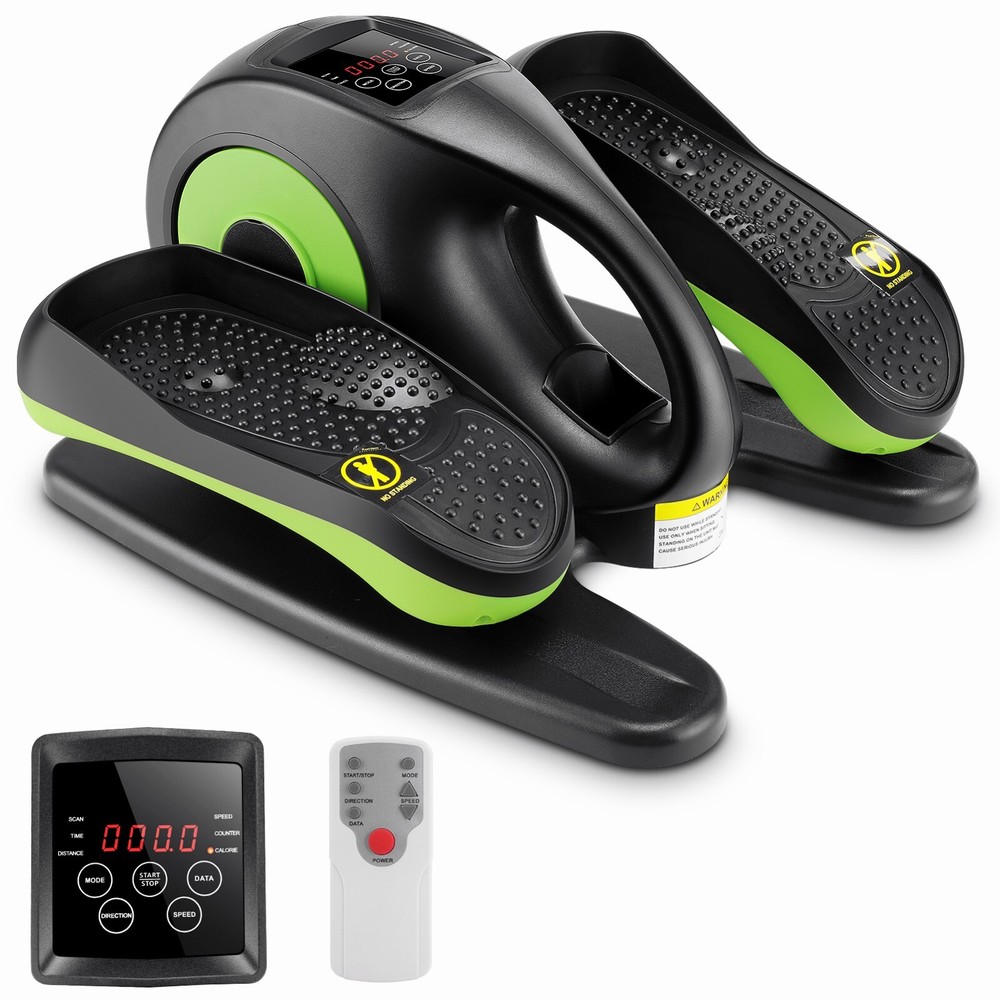 Electric Under Desk Elliptical Machine Ellipse Leg Exerciser with Remote Control