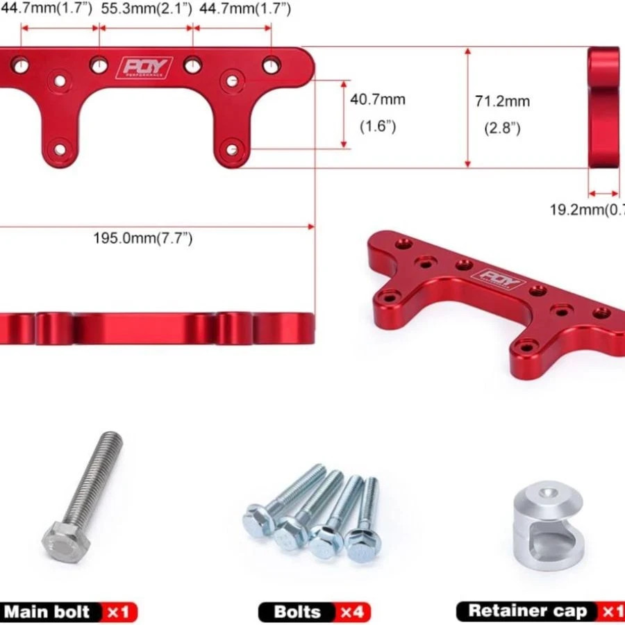 Engine Valve Spring Compressor Tool Compatible with 4.6L 5.4L 2V red