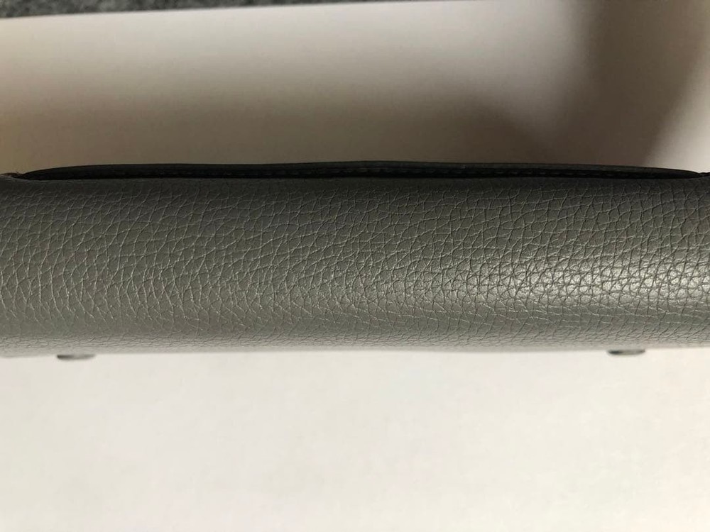 CELINE Gray Long Wallet Leather
