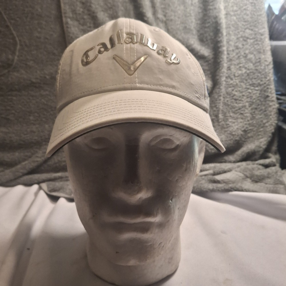 White Callaway Perfomance Pro White Adjustable Golf Hat