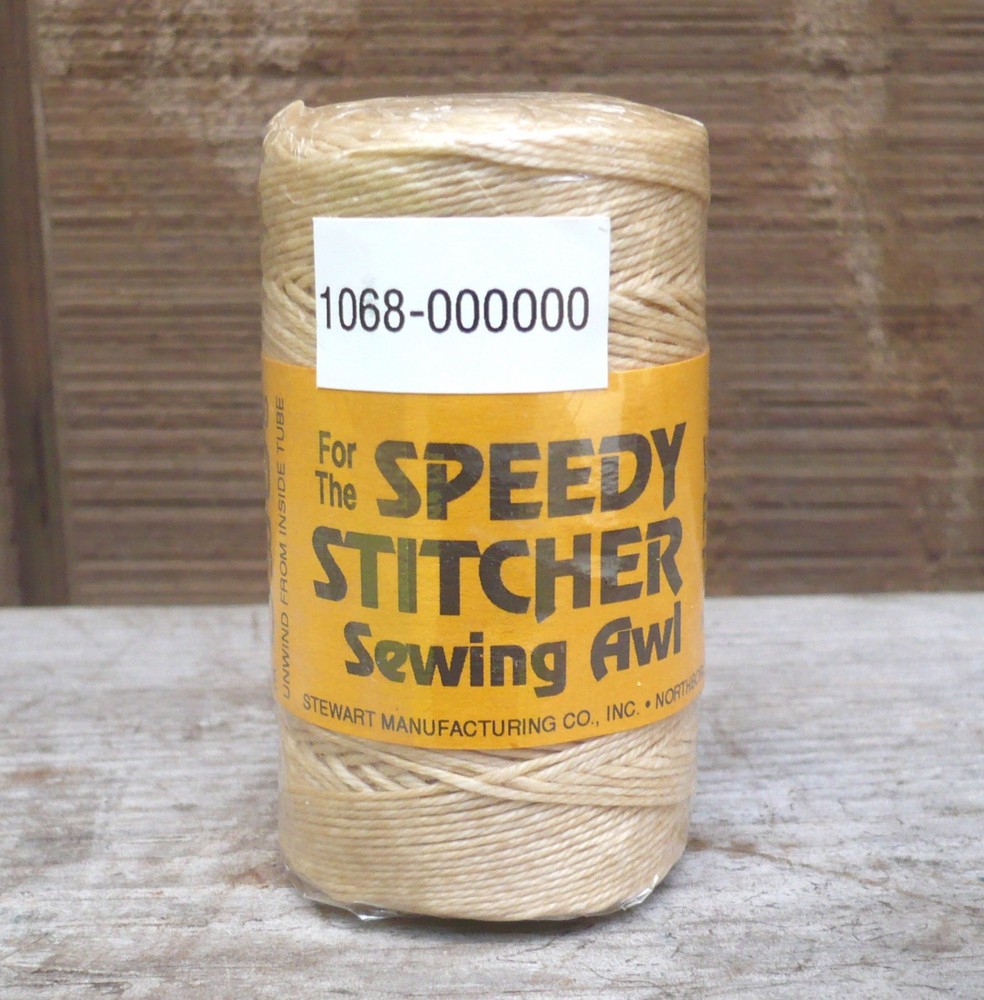 Speedy Stitcher Waxed Polyester Thread - COARSE 180 Yds.