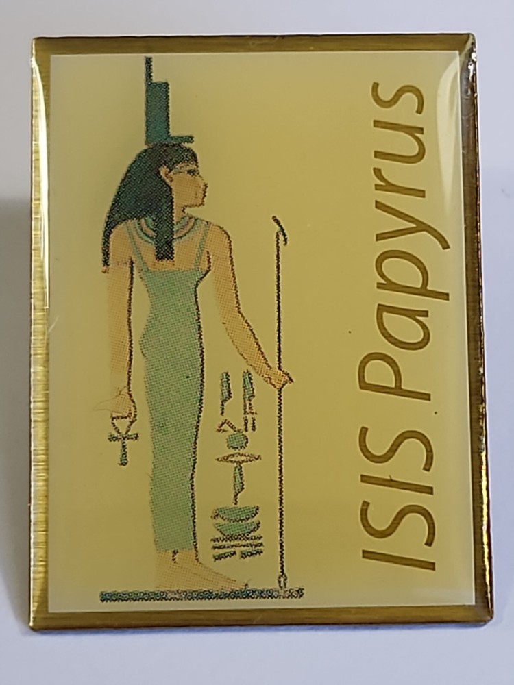 Isis Papyrus Lapel Pin Software Company End-to-End Solutions