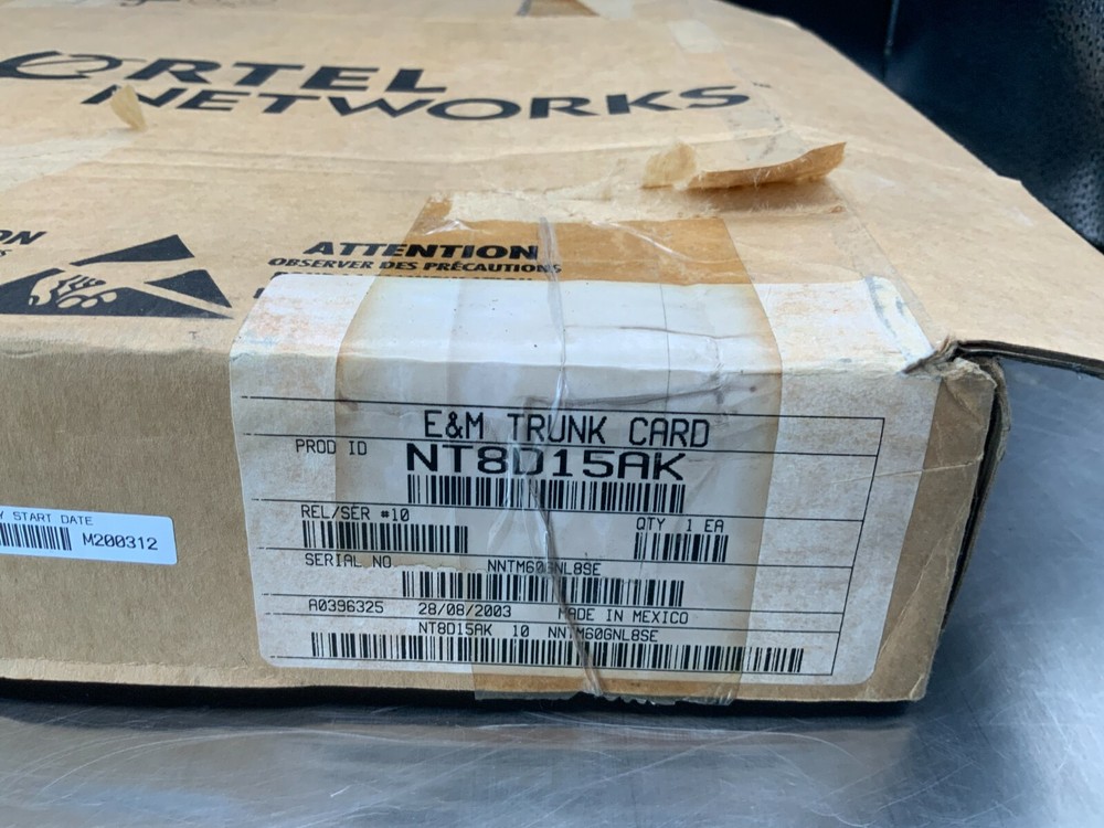 Nortel Networks NT8D15AK E&M Trunk Card