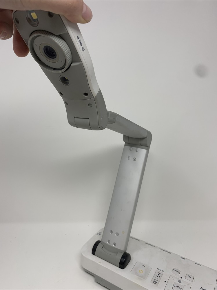 Epson Document Camera ELPDC11 Visual Presentation No Power Cord Sold Not Working