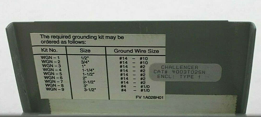 Challenger 4003T02SN Manual Starter