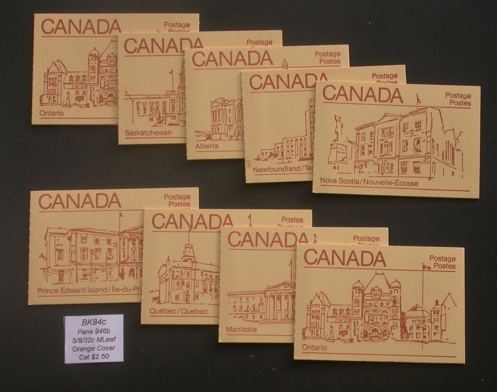 Canada Stamp Booklet ~ BK84c Maple Leaf Issue