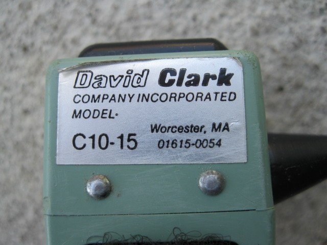 David Clark Push-To-Talk-Switch Model C10-15