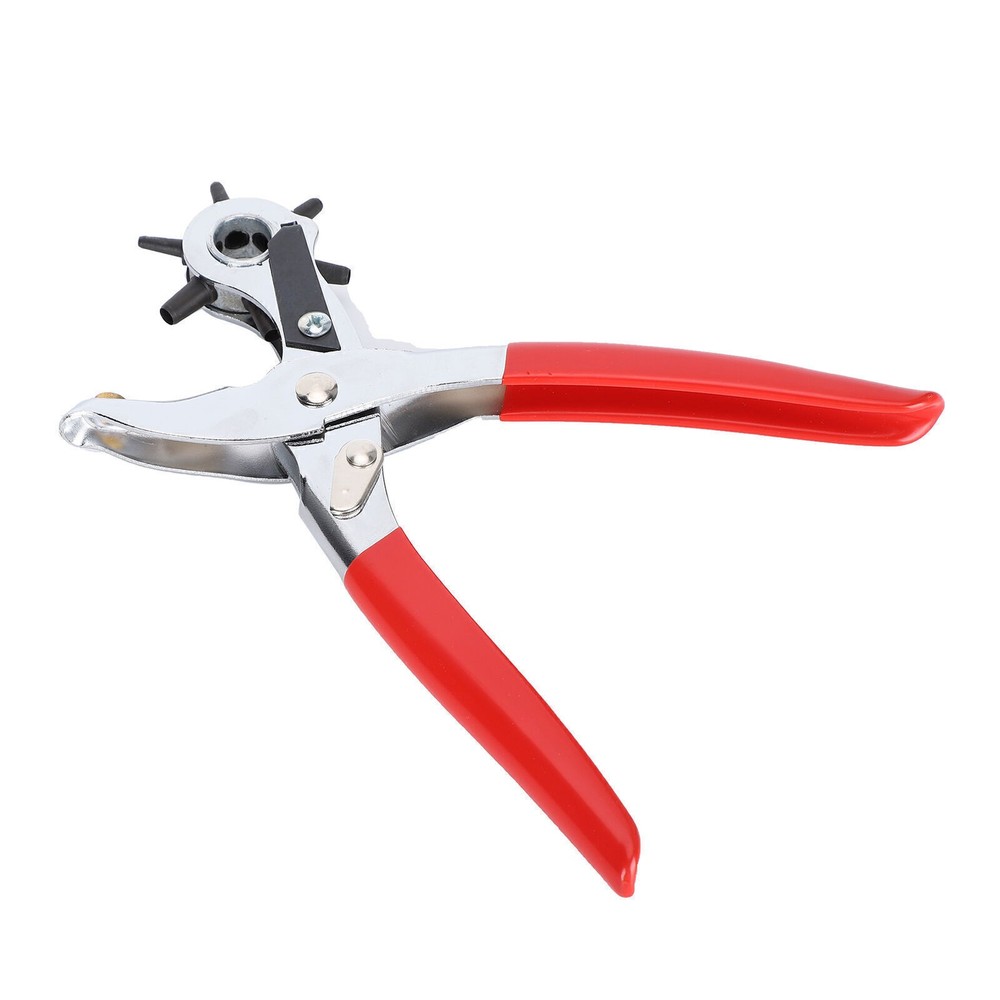 Belt Hole Punch Plier Multi Function Leather Punching Machine Watchband Hole