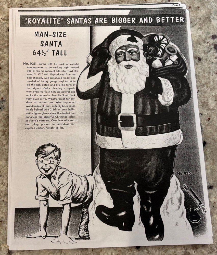 COPY 1954 ROYAL CHRISTMAS LIGHTING CATALOGUE
