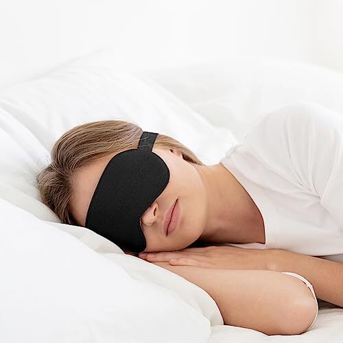 Silk Sleep Mask Adjustable Strap Comfortable Blindfold Men Women Block Light NEW