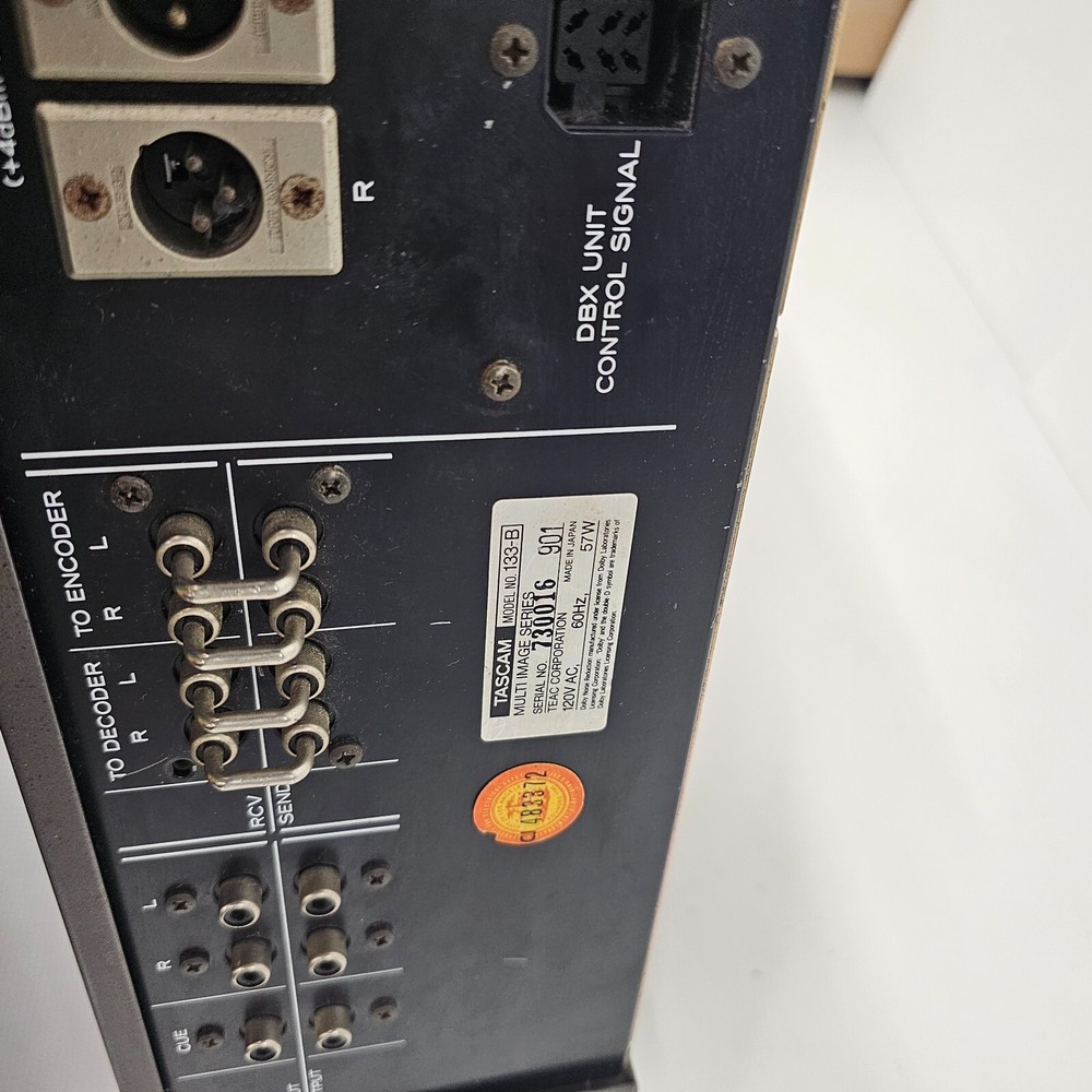 Tascam 133-B Multi-Image Cassette Deck Recorder Meter (as-is partial tested)