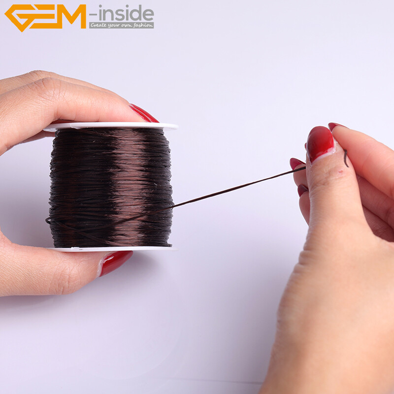 Elastic Sewing Thread Machine Bobbin Craft Use For Sewing Beading 60 Yards 0.5mm