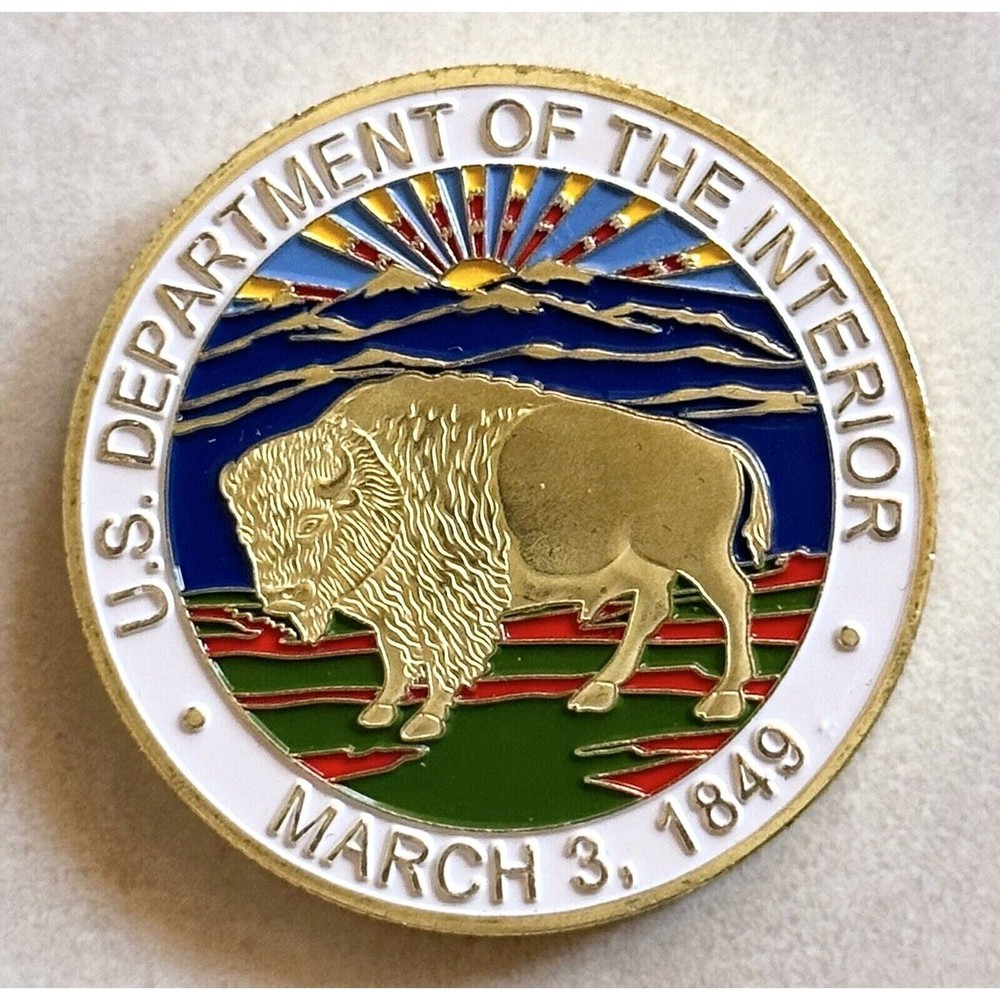 Department of Interior Challenge Coin