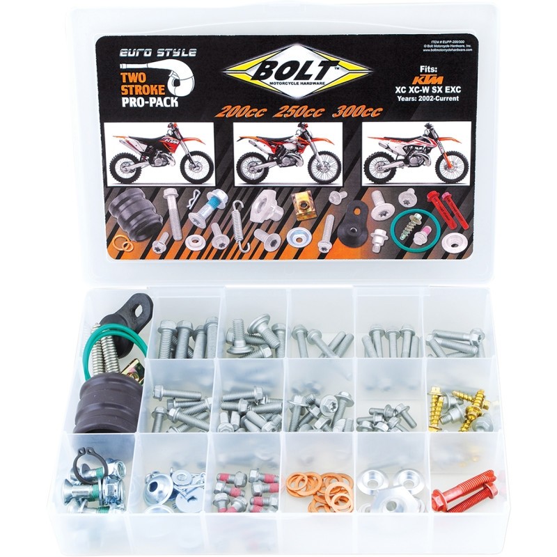 Bolt MC Hardware EUPP-200/300 Euro Style Pro-Pack