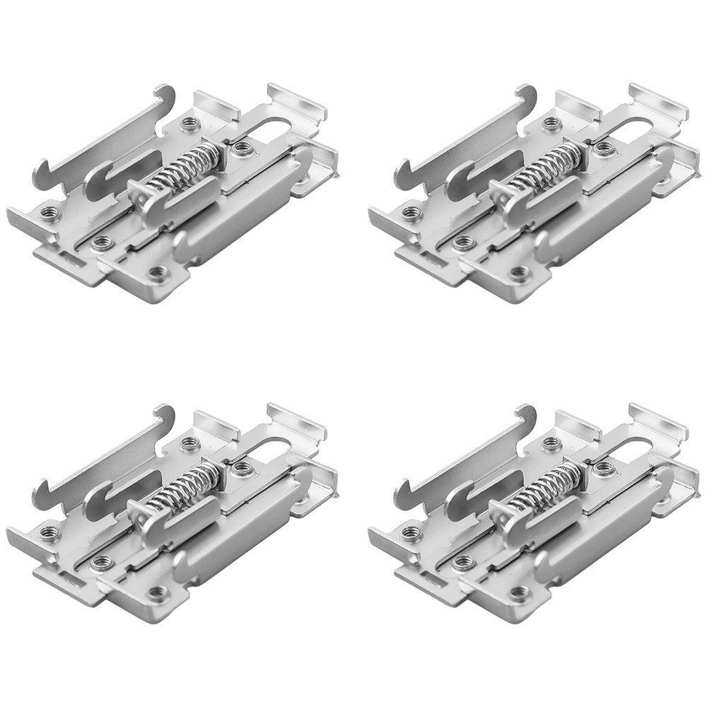 For 35 mm DIN Rail Fixed Clamp Mounting Bracket for Semiconductor Relays